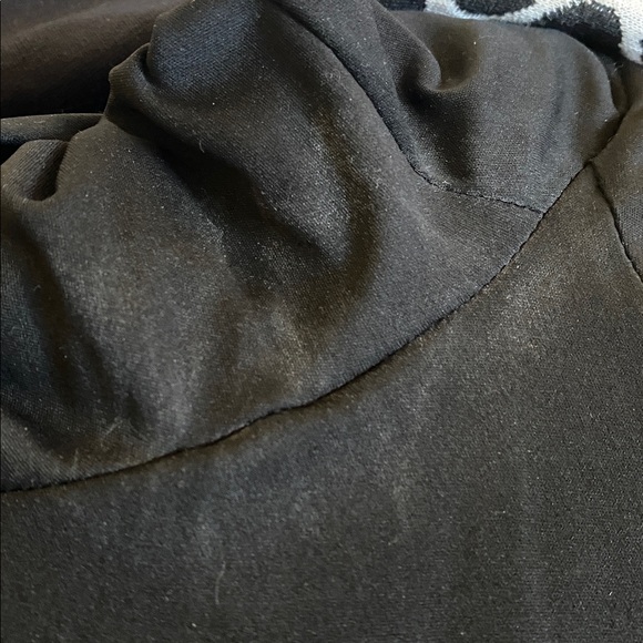 Anthropologie textured black & white polka dot blazer - Picture 6 of 7